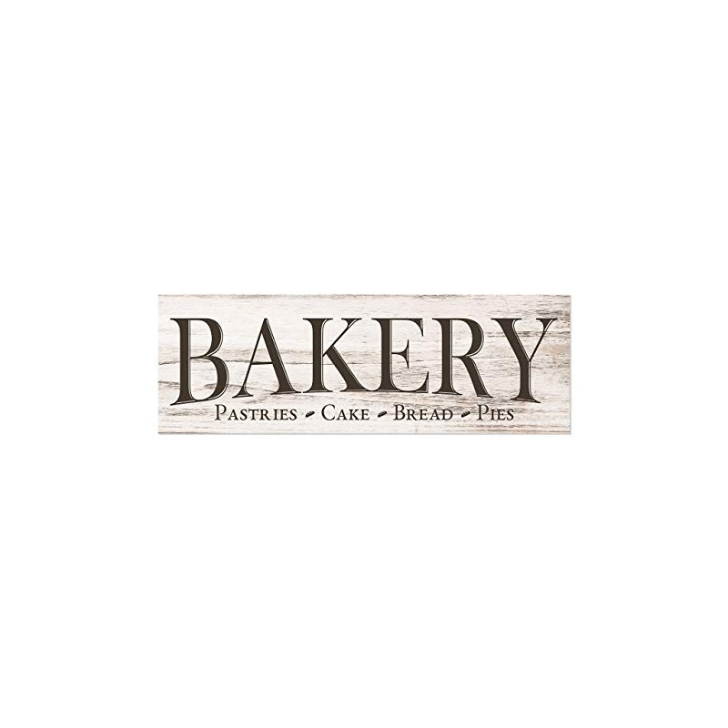 Bakery Wood Rustic Style Wall Décor Sign 12x36