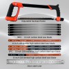 Hacksaw Blade Manufacture Wood Metal Cutting Adjustable Professional Plastic Handle