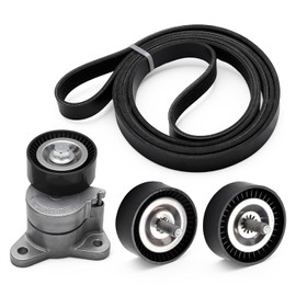 Kit de Polea Tensor y Polea Idler de Correa Serpentina para Patriot Compass, para Avenger Caliber Journey 2008-2017, para 200 Sebring 2007-2014, 1.8L/2.0L/2.4L L4, OE 39053 36322