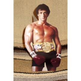 Sylvester Stallone "Rocky" Balboa Movie Tabletop Display Standee 10" Tall