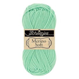 Scheepjes 1679-628 Merino Soft Baumwolle Garn, 50% Superwash-Merinowolle Mikrofaser 25% Acryl-Mischgewebe, 628 Botticelli, 1x50g