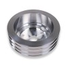 Tiny Force Chrome Polished Aluminum 2 Groove Upper Water Pump