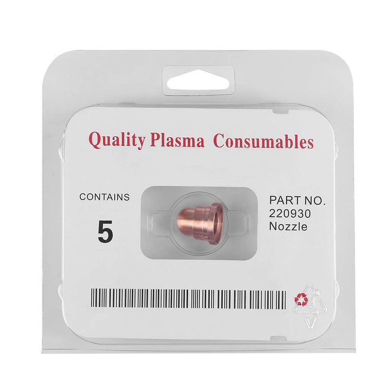 Plasma Cutter Nozzles Torch Tips Consumables 220930 for Cutting Machine