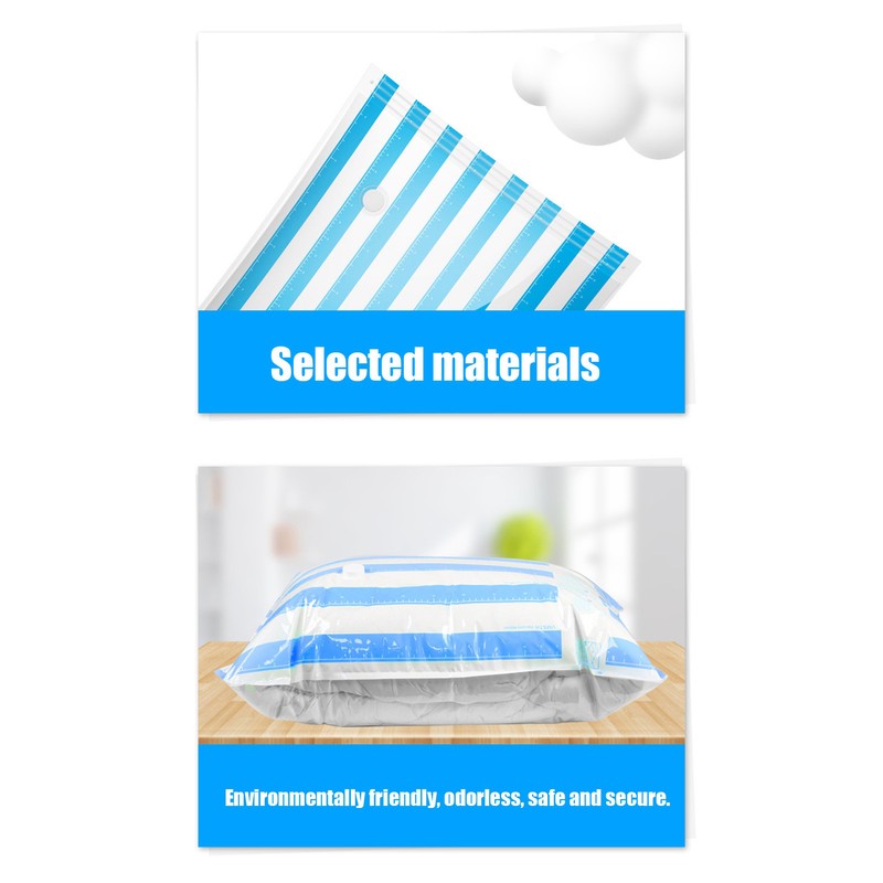10Pcs/Set 12C Vacuum Storage Bag Space Saving Compressed Bag with