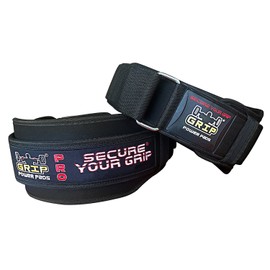 Grip Power Pads Gym Weight Lifting 6" Wide Neoprene Double Belt for Men Back Lumber Support Fitness Exercise Bodybuilding Large 38"-41.5"