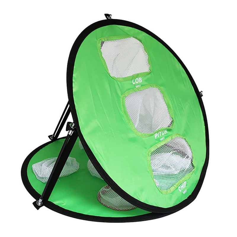 ANCLLO Double Sided Golf Net 5 Holes Indoor Outdoor Portable