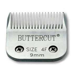 #4F (Finishing) (9.5mm - 3/8" Cut Length) Buttercut Stainless Steel Detachable Clipper Blade - fits A5 Type Clippers