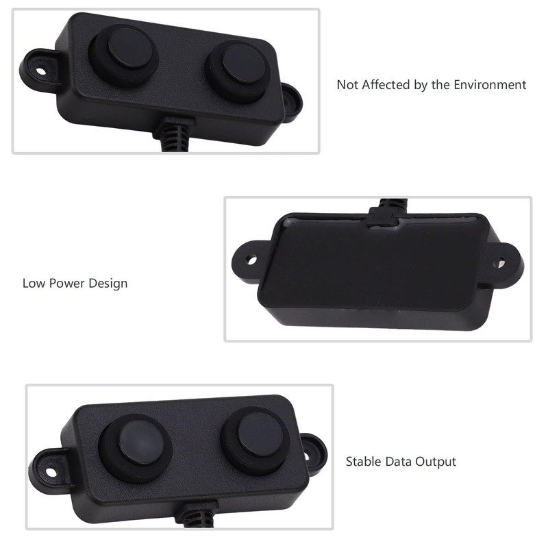 Ultrasonic Distance Sensor Waterproof UART Controlled 3-450CM Range DC 3.3V-5V