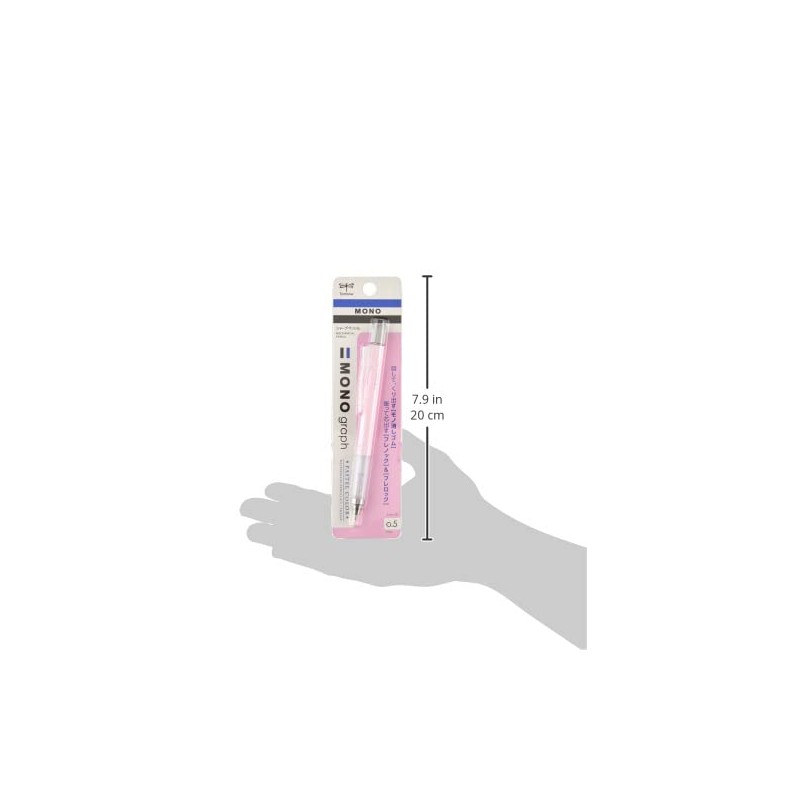 Tombow DPA-136E - Portaminas (0,5 mm), color rosa