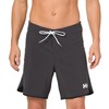 Helly-Hansen Men's Standard HP Curve Board Shorts 7”, 980 Ebony