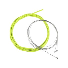 Sarini Universal Bike Inner Brake Cable Housing Kit with Bike Cable Ends,Bicycle Brake Cable Replacement for Mountain Bike and Road Bike (Green)