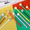 25 Pcs Kawaii Soccer Pens - Fun Gel Black Ink