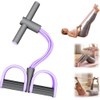 Pedal Resistance Bands with Handles, Banda Elástica de Resistencia de