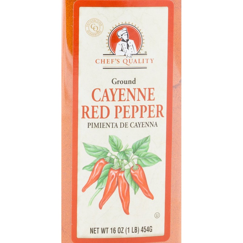 Chef's Quality Ground Cayenne Red Pepper Powder - (16Oz)
