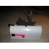 HTW Fishing Mailbox Topper - Raw steel