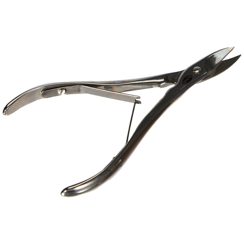 Scholl Toenail Scissors, Comfortable Toe Nail Scissors, Ergonomic Shaped Pliers