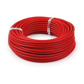 Solar Cable H1Z2Z2-K Solar Cable Photovoltaic PV Red Black Cable 4 mm² to 6 mm² 1-500 m, 6 mm² Red, 10 m