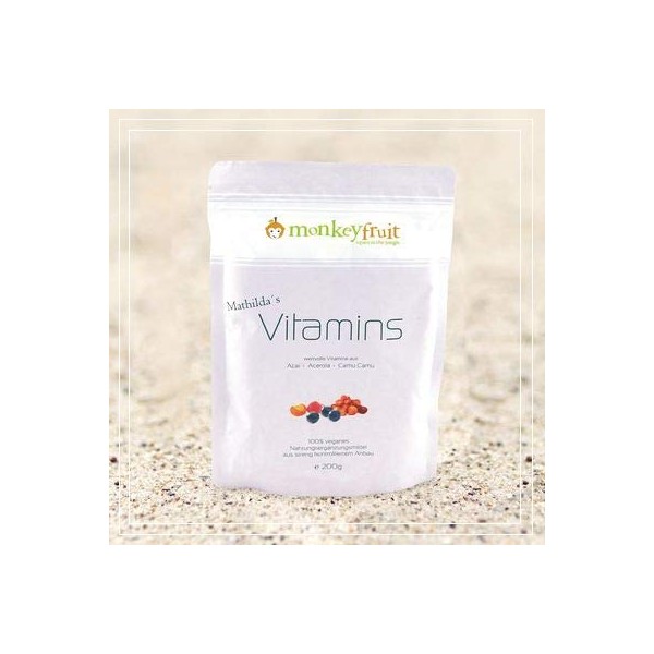 Mathilda's Vitamin Powder with Acai, Acerola & Camu Camu by