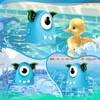 Pool Chlorine Floater, Chomper Collapsible Floating Chlorine Dispenser, Fits 1