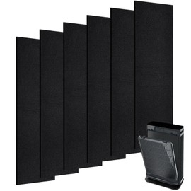 6 Pcs HRF-B2C Filter, HEPA Replacement Filter Gas & Odour Reducing Pre-Filter Filter Replacement Carbon Booster for Air Purifier Filter HRF-H1 HRF-H2, Air Purifier Pre Filter, HRF-B1/Filter (B)