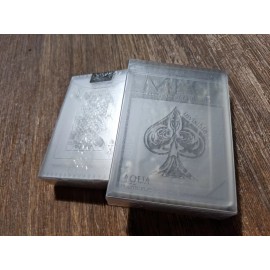 MPC Aqua Clear Playing Cards Transparent One Deck