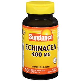Sundance Echinacea 400 mg Quick Release - 100 Capsules, Pack of 3