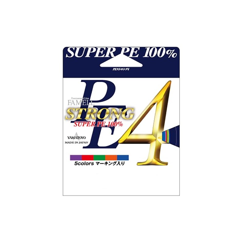 YAMATOYO NEW Package PE Strong 4 5-Colored 1312.3 ft (400