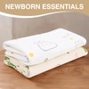 DOOCECIY 2 Pcs Baby Blanket for Newborn, 85 x 85cm