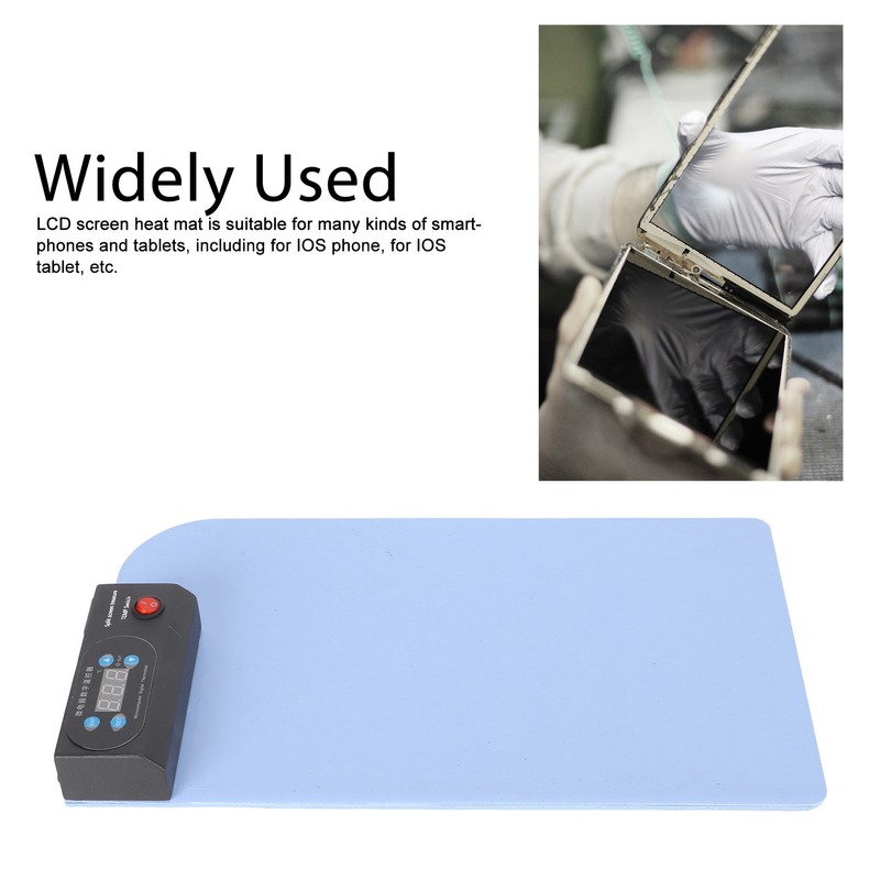 CPB Heating Pad Fast Heating Speed Soft Bendable Universal LCD