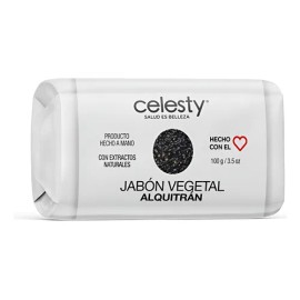 Kit 12 Pzs Jabón Vegetal Alquitrán Hulla Psioriasis 100g Env