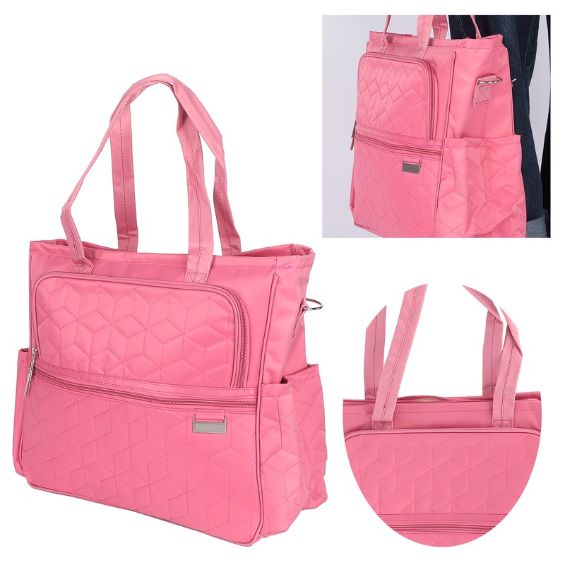 Nylon Waterproof Nappy Bag Large Capacity MultiFunctional Milk Bottle Diaper