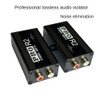 Aswalling 1 Piece Ground Loop Audio Isolator Audio Noise Filter