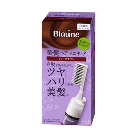 1 x Braune Hair Manicure Tea Brown with Comb