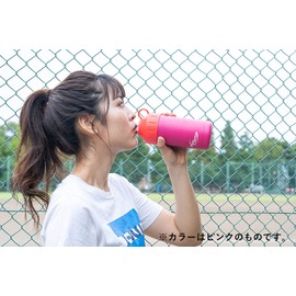 Pearl Metal D-6636 Cool Storage PET Bottle Cooler, 16.9 fl oz (500 mm), 23.6 fl oz (600 ml), Satin