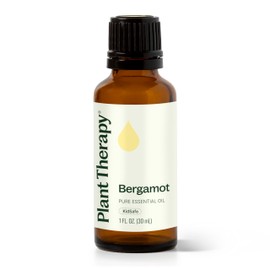 Plant Therapy Bergamot Essential Oil 100% Pure, Undiluted, Natural, Therapeutic Grade 30 mL (1 oz)