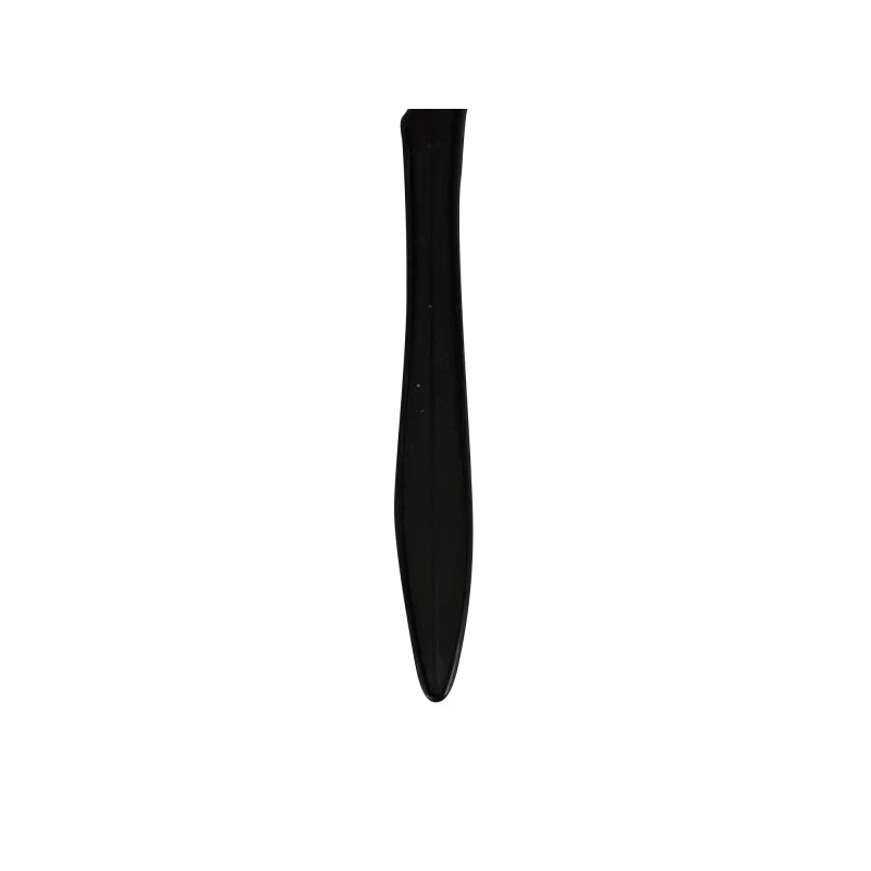 Karat PP Plastic Medium Weight Knives Bulk Box - Black