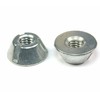 Anti Theft Security Nuts, Tamper Resistant Tri Groove Nut, Zinc-Plated