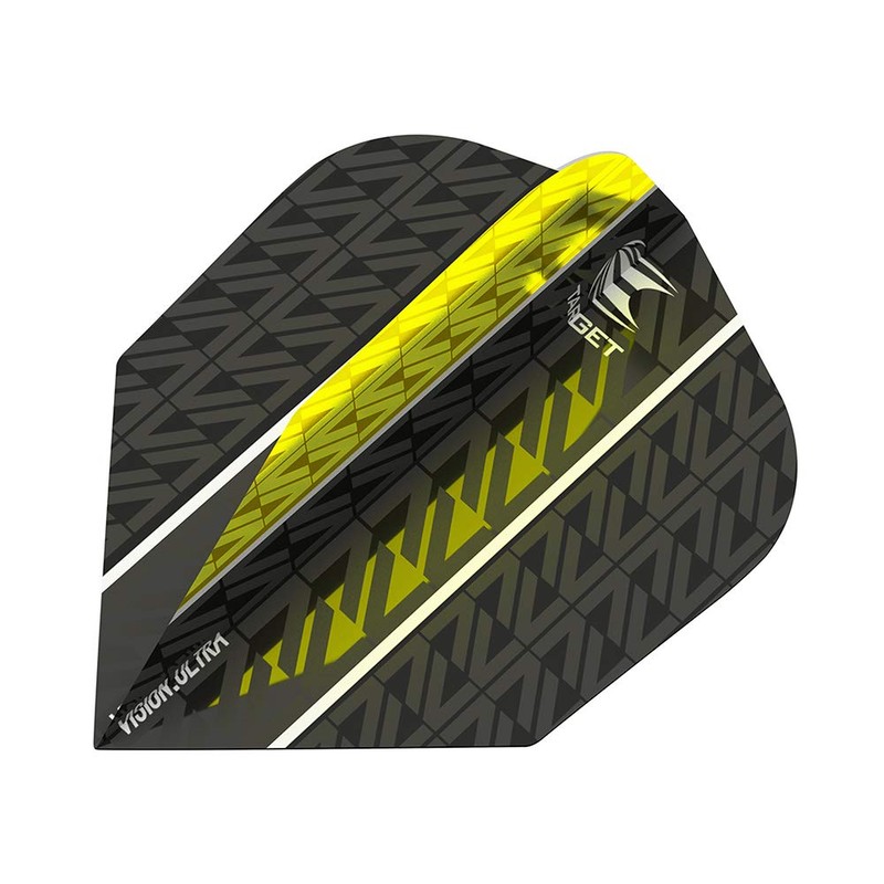 Target Darts Vapor8 Black 22g Yellow Steel Tip Darts