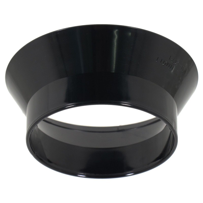 SPARES2GO 110mm Weathering Collar Soil Solvent Weld Pipe Roof Vent