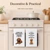 YANFALE Cockapoo Gifts Kitchen Towel 2 Pack Funny Dog Gifts