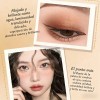 Doble Lápiz Sombras Portátil: Perla Con Brillo Fino