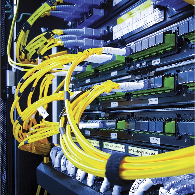 VELCRO ブランドケーブルタイ 100本パック - 8 x 1/2インチ 赤と黒 再利用可能なジップタイの代替品 ワンラップ