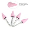 DAWH Rotary Tool Kit, 50pcs Chrome Corundum Grinding Bits for