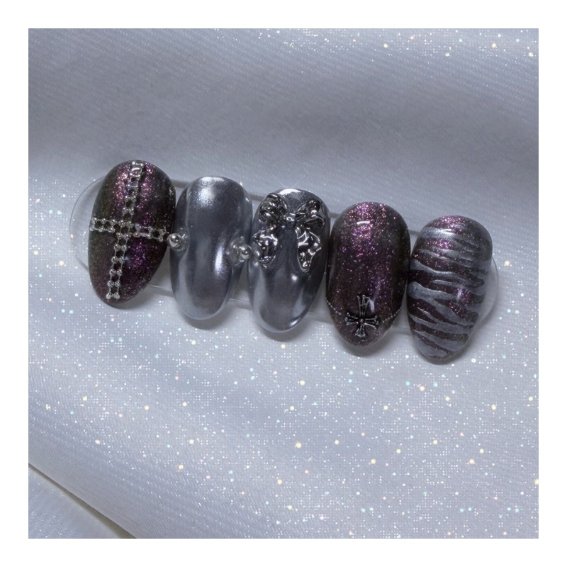 [Handmade Nail Tips] Universe Palette Nail Tips - Long Oval