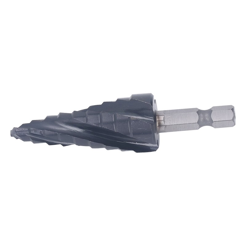 1/4in Shank Spiral Groove Step Drill Bit M35 Cobalt 4