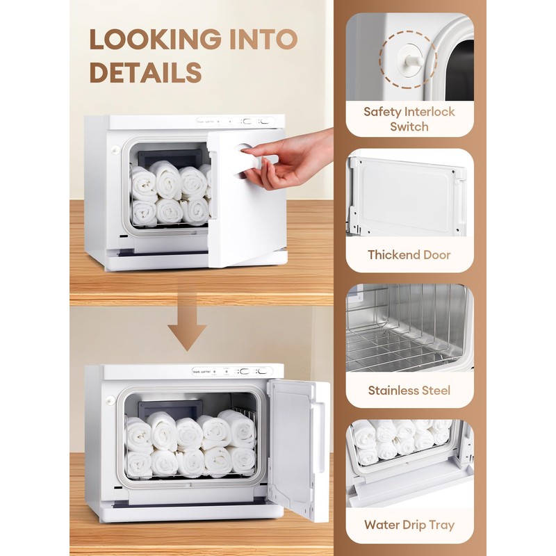 Hot Towel Warmer Esthetician - Hand Face Towel Warmer Heating