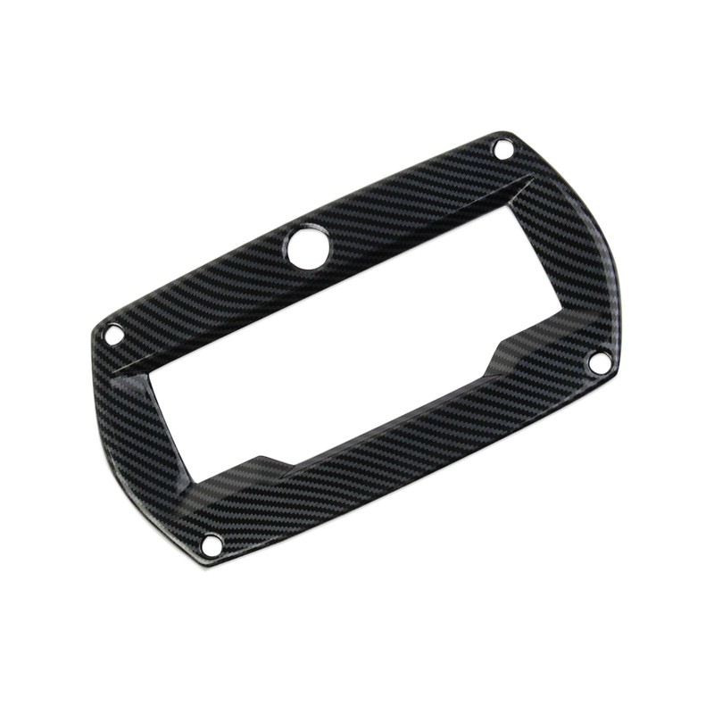 Fewshaw Carbon Fiber Style Center Console Meter Screen Frame Cover
