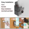 Bleu Clair Anti-Theft Video Doorbell Mount All Metal Compatible with
