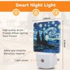 Van Gogh Starry Night Night Lights Plug into Wall Decorative