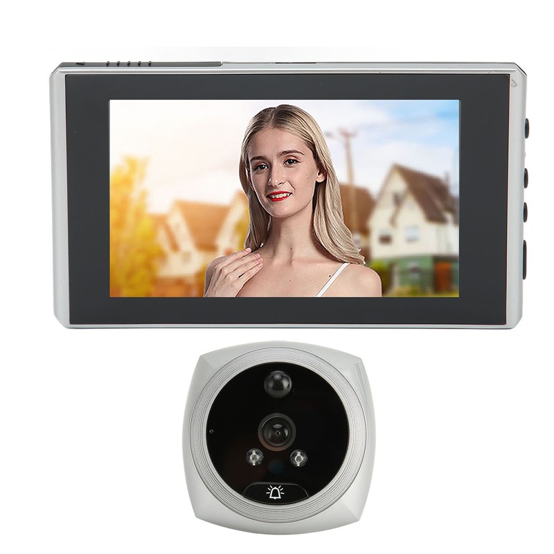 Digital Door Viewer Peephole 1080P Color Night Vision Human Body